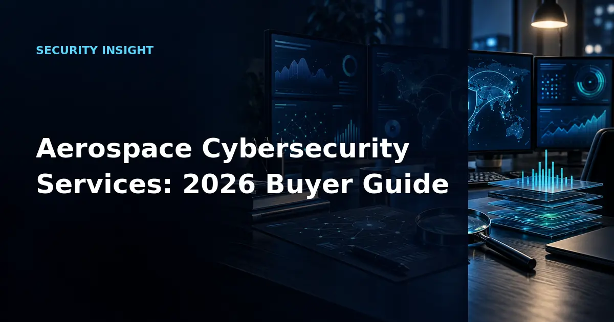 Aerospace Cybersecurity Services: 2026 Buyer Guide