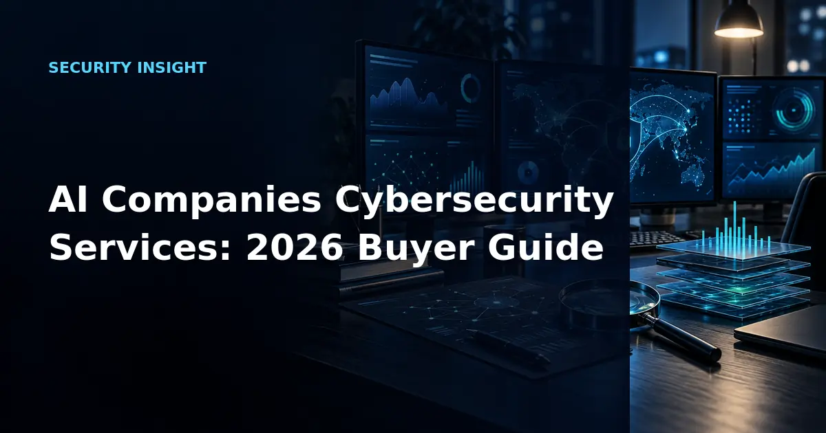 AI Companies Cybersecurity Services: 2026 Buyer Guide
