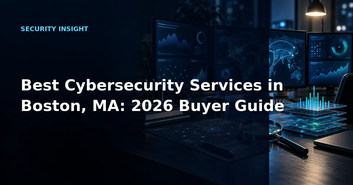 Best Cybersecurity Services in Boston, MA: 2026 Buyer Guide