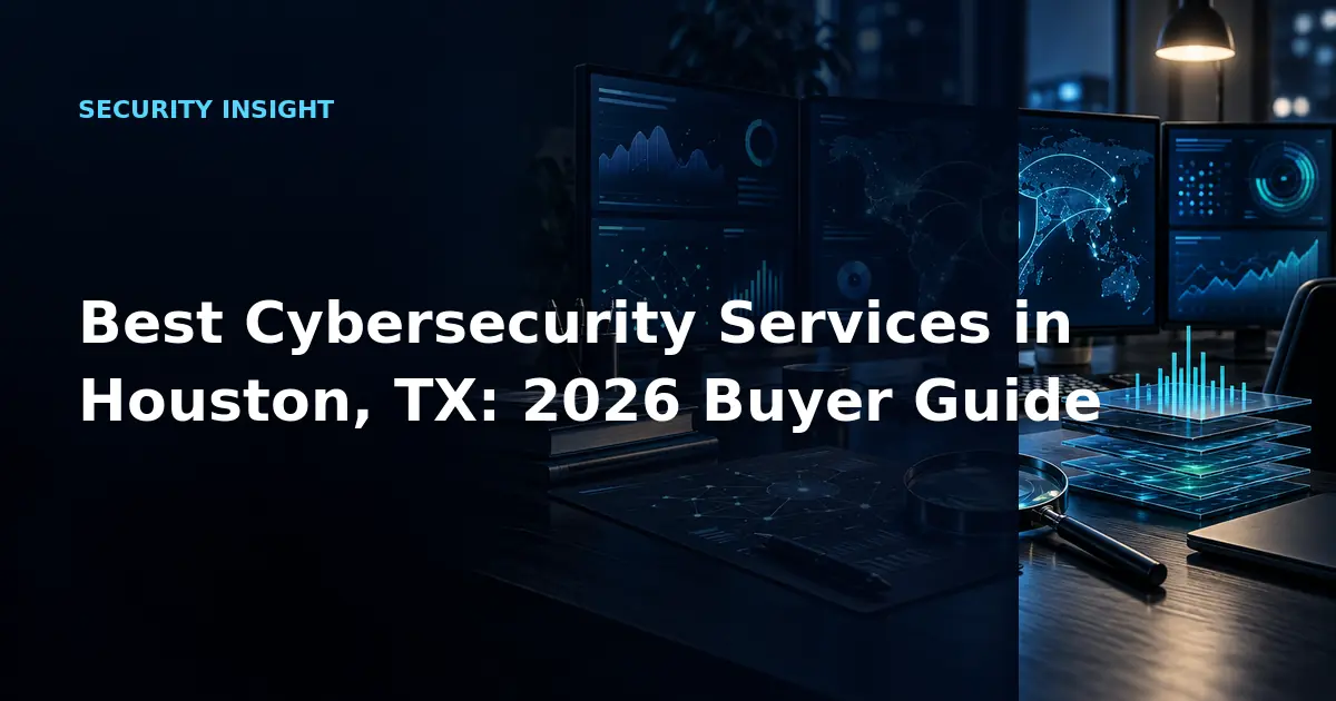 Best Cybersecurity Services in Houston, TX: 2026 Buyer Guide