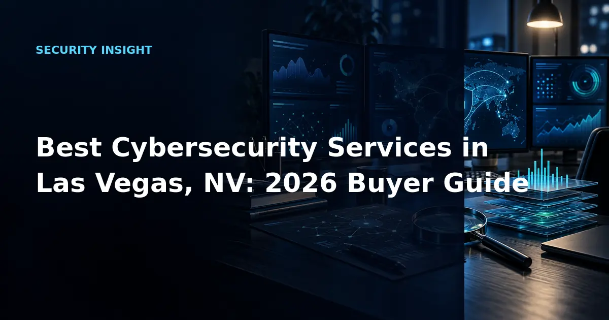 Best Cybersecurity Services in Las Vegas, NV: 2026 Buyer Guide