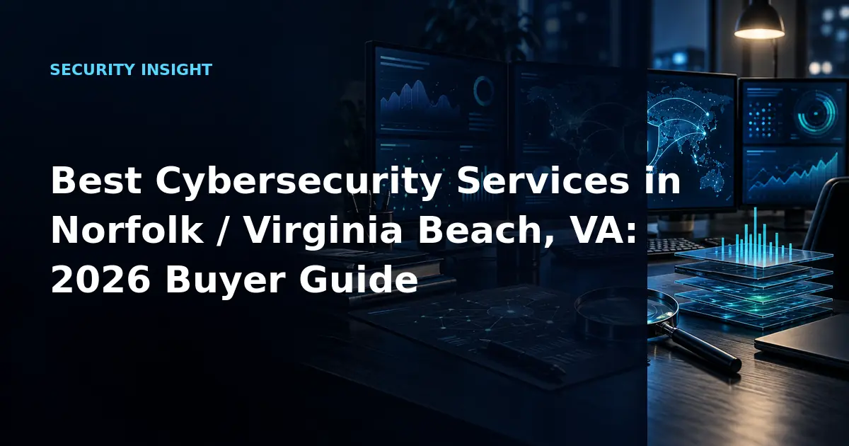 Best Cybersecurity Services in Norfolk / Virginia Beach, VA: 2026 Buyer Guide