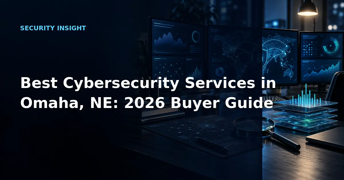 Best Cybersecurity Services in Omaha, NE: 2026 Buyer Guide