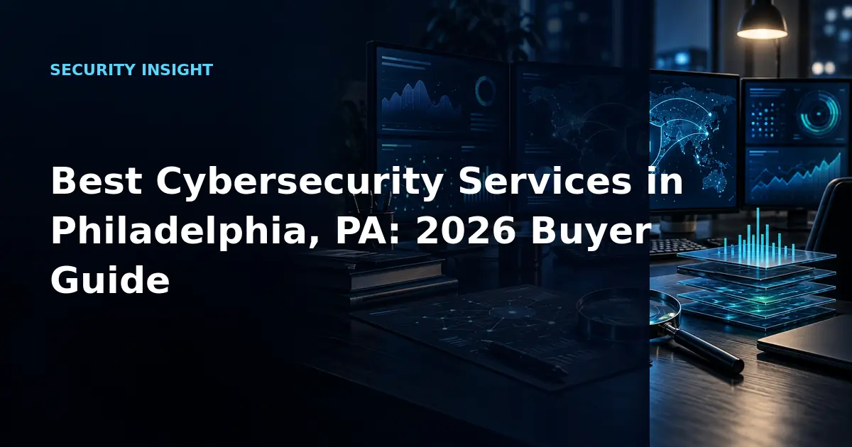 Best Cybersecurity Services in Philadelphia, PA: 2026 Buyer Guide