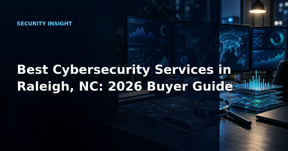 Best Cybersecurity Services in Raleigh, NC: 2026 Buyer Guide