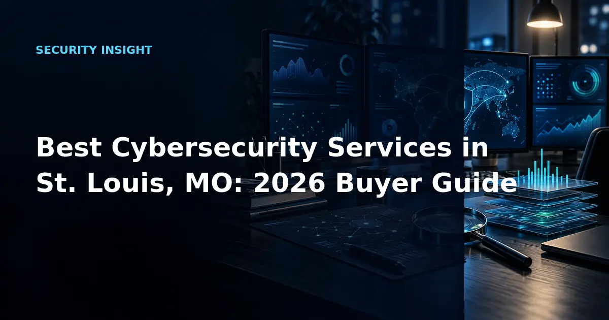 Best Cybersecurity Services in St. Louis, MO: 2026 Buyer Guide