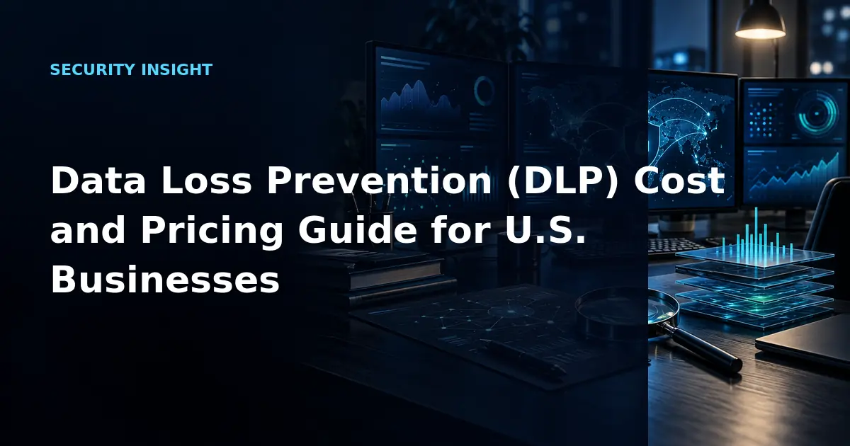 Data Loss Prevention (DLP) Cost and Pricing Guide for U.S. Businesses