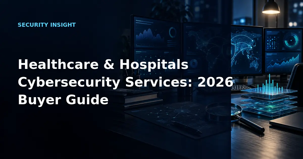 Healthcare & Hospitals Cybersecurity Services: 2026 Buyer Guide