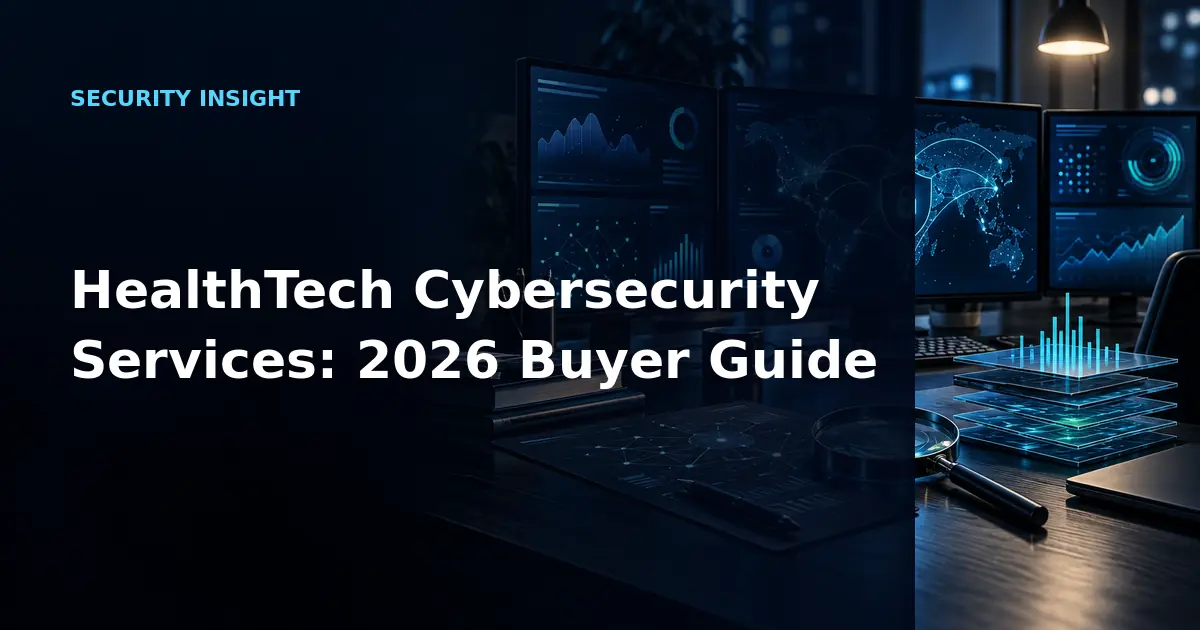 HealthTech Cybersecurity Services: 2026 Buyer Guide