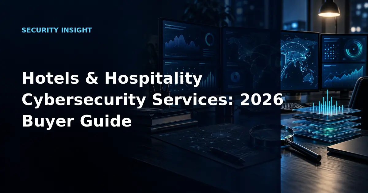 Hotels & Hospitality Cybersecurity Services: 2026 Buyer Guide