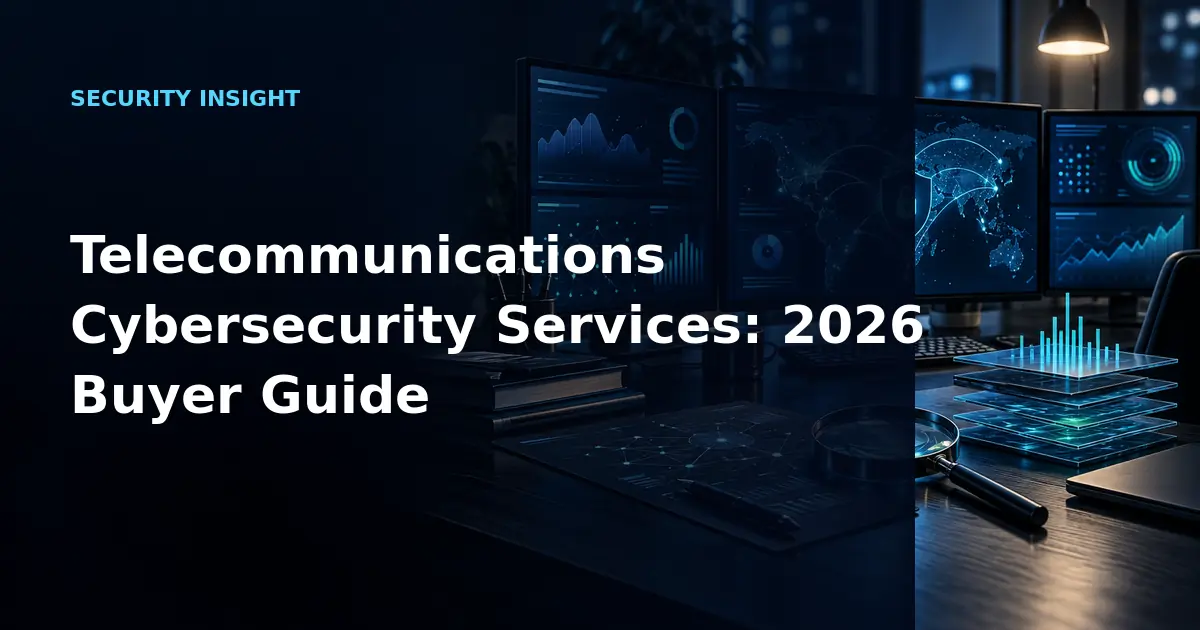 Telecommunications Cybersecurity Services: 2026 Buyer Guide